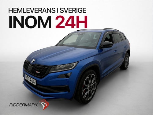 Skoda Kodiaq RS 240hk Canton Värmare Cockpit Kamera Drag