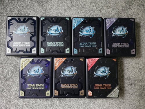 Star Trek Deep Space Nine CIB DVD Box Säsong 1-7 REPFRIA