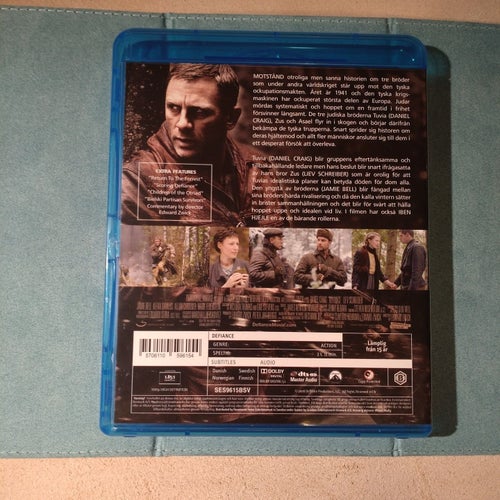 Blu-ray: Motstånd (Defiance) med Daniel Craig