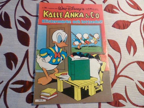 KALLE ANKA & C:O NR36, 03/09/1980,
