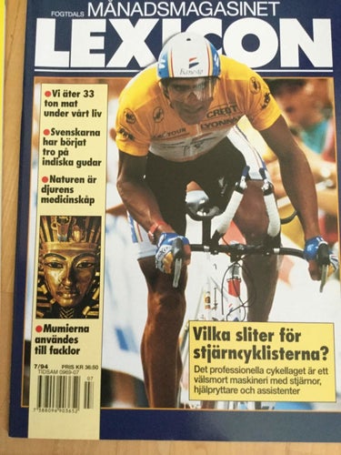 Månadsmagasinet Lexicon 1992–1994 – 7 nummer