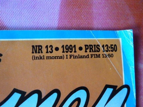 FANTOMEN, NR 13-1991, TIDNING