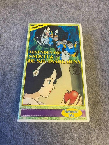 Legenden om Snövit och de sju dvärgarna del 3 - VHS