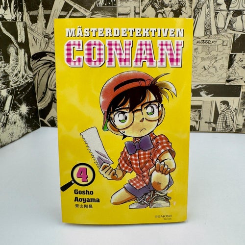 Mästerdetektiven Conan bok 4 av Gosho Aoyama Manga på svenska