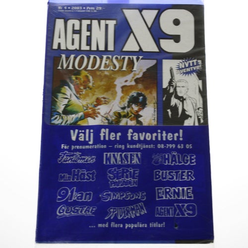 Agent X9 - 2003 - NR 4