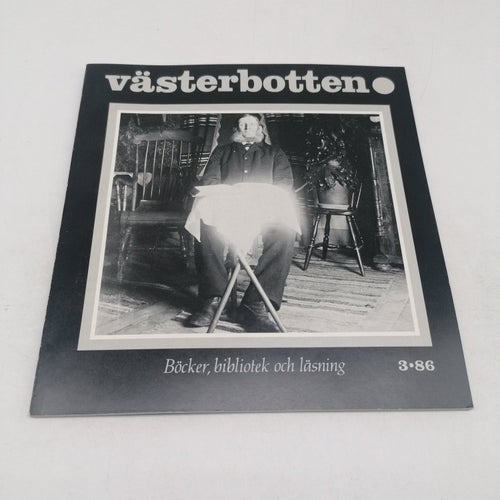 Västerbotten 1986 - 3 - Böcker, bibliotek och läsning