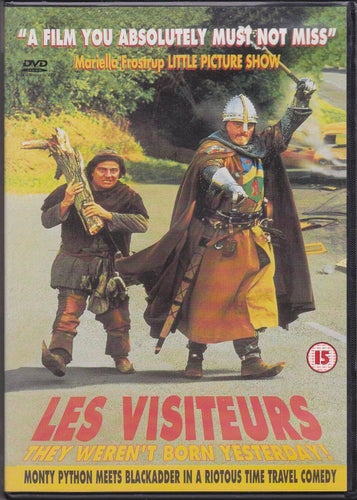 DVD / Les Visiteurs / Jean Reno, Christian Clavier / Ej sv. text / Nära nyskick