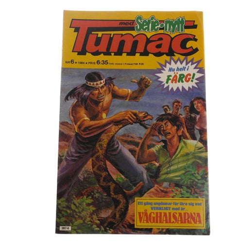 Tumac med Serie-Nytt - 1984 - NR 6 - Våghalsarna