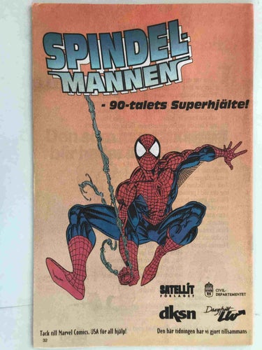 Spindelmannen på hal is - 1995. VF