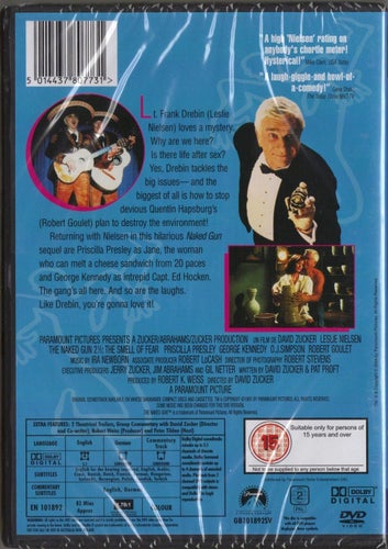 DEN NAKNA PISTOLEN 2 1/2 - THE NAKED GUN 2 1/2 - DVD (INPLASTAD)