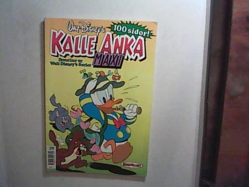 Kalle Anka maxi Nr 7 1990
