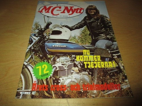 MC-NYTT NR 5 1975 YAMAHA RS 125 , KAWASAKI KS 125 , M.M