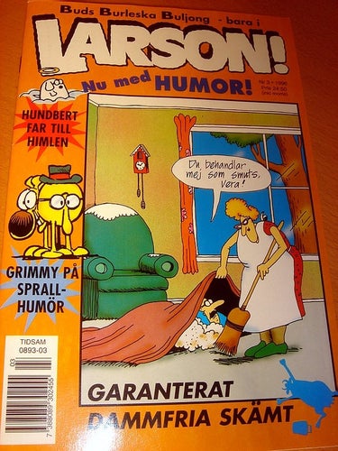 LARSON (svensk) NY OLÄST Nr 3 1996 !!!