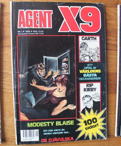 AGENT X9 1989 NR 1