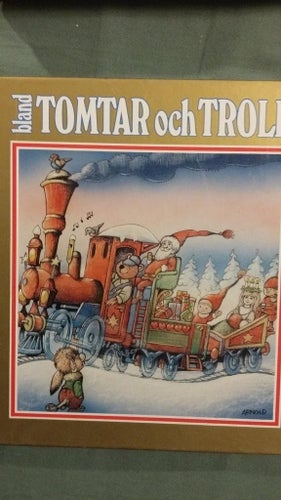 Bok Bland TOMTAR och TROLL 17 cm x 19,5 cm
