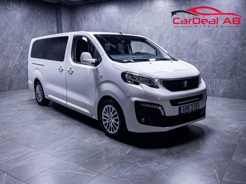 Peugeot Traveller 2.0 BlueHDi 9-Sits LED-ramp CarPlay Döda vinkel Drag