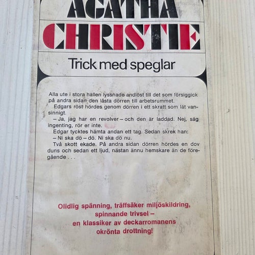 Trick med speglar - Agatha Christie - 1972