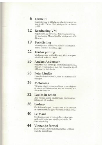 All Världens Bilar 1987