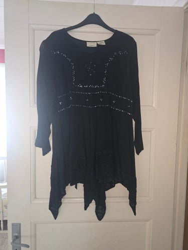 Exclusive svart tunika, storlek L/XL
