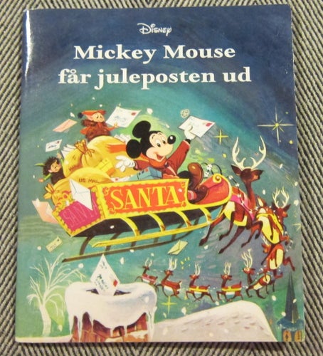 Disney Mickey Mouse får juleposten ud Häftad Danska