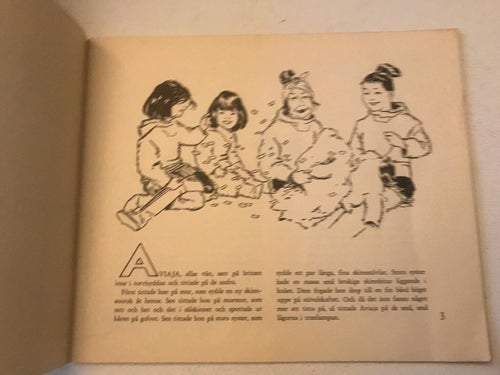 ESKIMÅFLICKAN AVIAJA- ALLAS VÄN Estrid Ott Marie Hjuler 1947