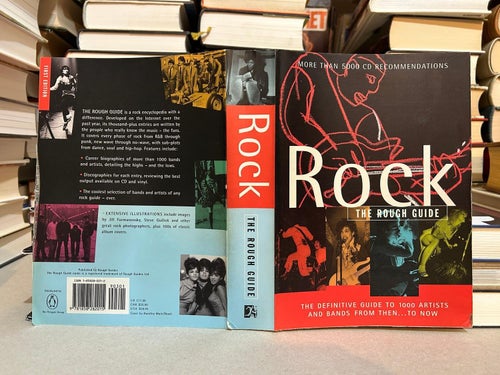 Rock, the rough guide edited by Jonathan Buckley, bok, Very good plus