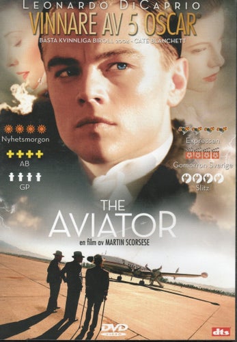 The Aviator (DVD) med Leonardo DiCaprio