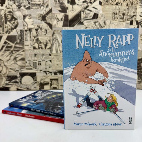 Nelly Rapp x3: Snömannens hemlighet, Kapten Blåskägg, Varulvarna