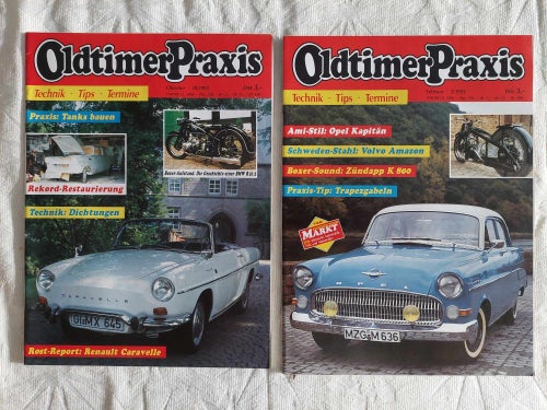 Oldtimer Praxis 6-stycken 1990 och 1992