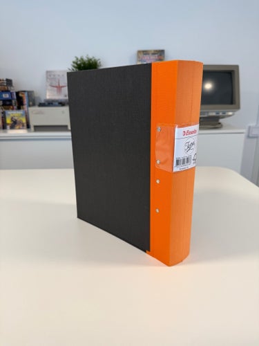 35 st Esselte Jopa 60mm Pärmar Orange rygg