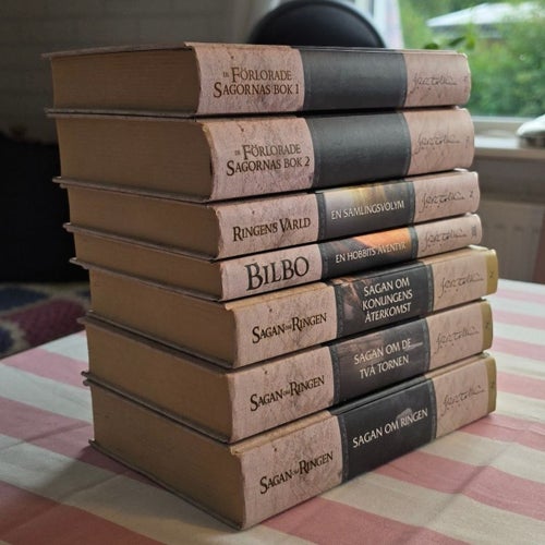 Sagan om ringen, förlorade sagornas bok, Bilbo, ringens värld - J.R.R. Tolkien