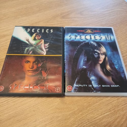 Species I, II og III (DVD)