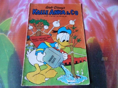 KALLE ANKA & CO, NR 29-1968, TIDNING