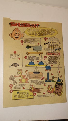 Seriemagasinet 1959 nr 28. fel avklippt omslag