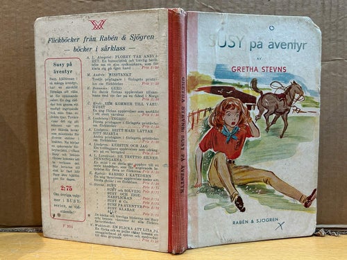 Susy på äventyr av Gretha Stevns. bok, Good plus