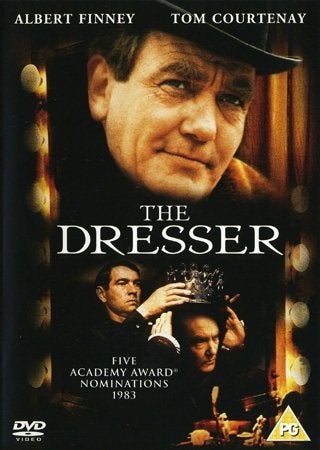 The Dresser (1983) Peter Yates med Albert Finney, Eileen Atkins, Tom Courtenay.