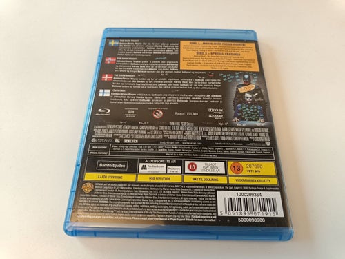 The Dark Knight m. Christian Bale och Heath Ledger på Blu-ray - Batman