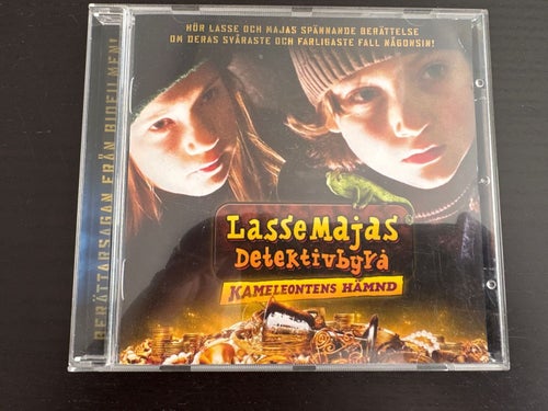 LasseMajas Detektivbyrå - Kameleontens hämnd - Ljudbok
