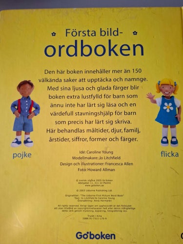 Första bildordboken
