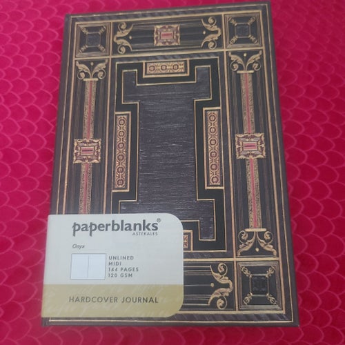 Paperblanks Onyx Midi Hardcover Journal