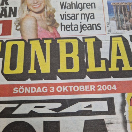Aftonbladet Söndag 3 Oktober 2004