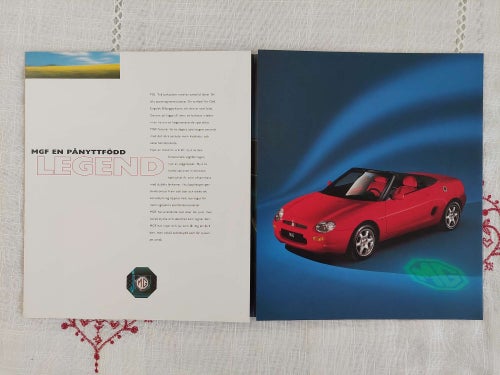 MGF 1.8i 1996 ..