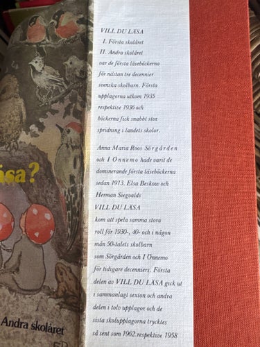Vill du läsa? av Elsa Beskow och Herman Siegvald, 1936