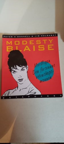 Modesty Blaise: Mordligan - Den försvunne vetenskapsmannen av Peter O´Donnell &