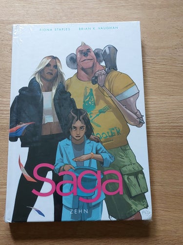 Saga 10 på TYSKA Inbunden Brian K. Vaughan