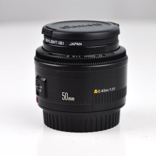 Porträttobjektiv - Canon EF 50 mm 1:1.8 II