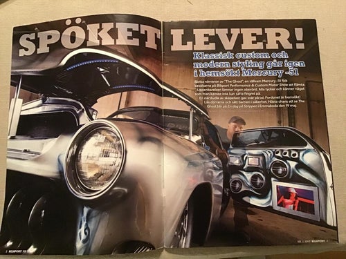 BILSPORT NR 11 2007 MERCURY 51,PORSCHE 944,AUDI A5 CHEVROLET CAMARO 69,