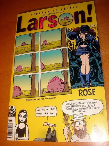 LARSON (svensk) NY OLÄST Nr 3 2002 !!!