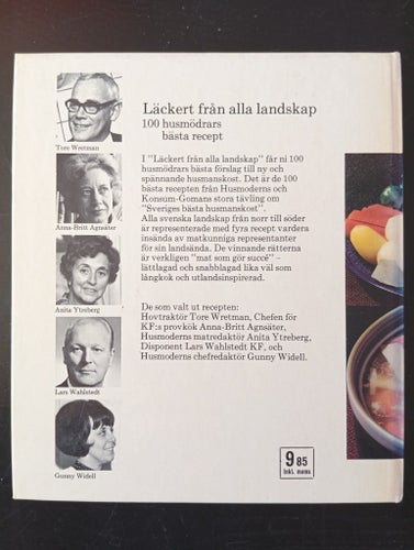 Läcker från alla landskap: 100 husmödrars bästa recept 1969