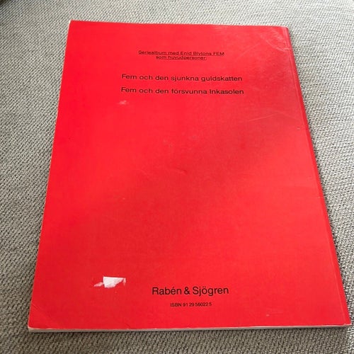 Seriealbum: Fem och den försvunna Inkasolen (1983)